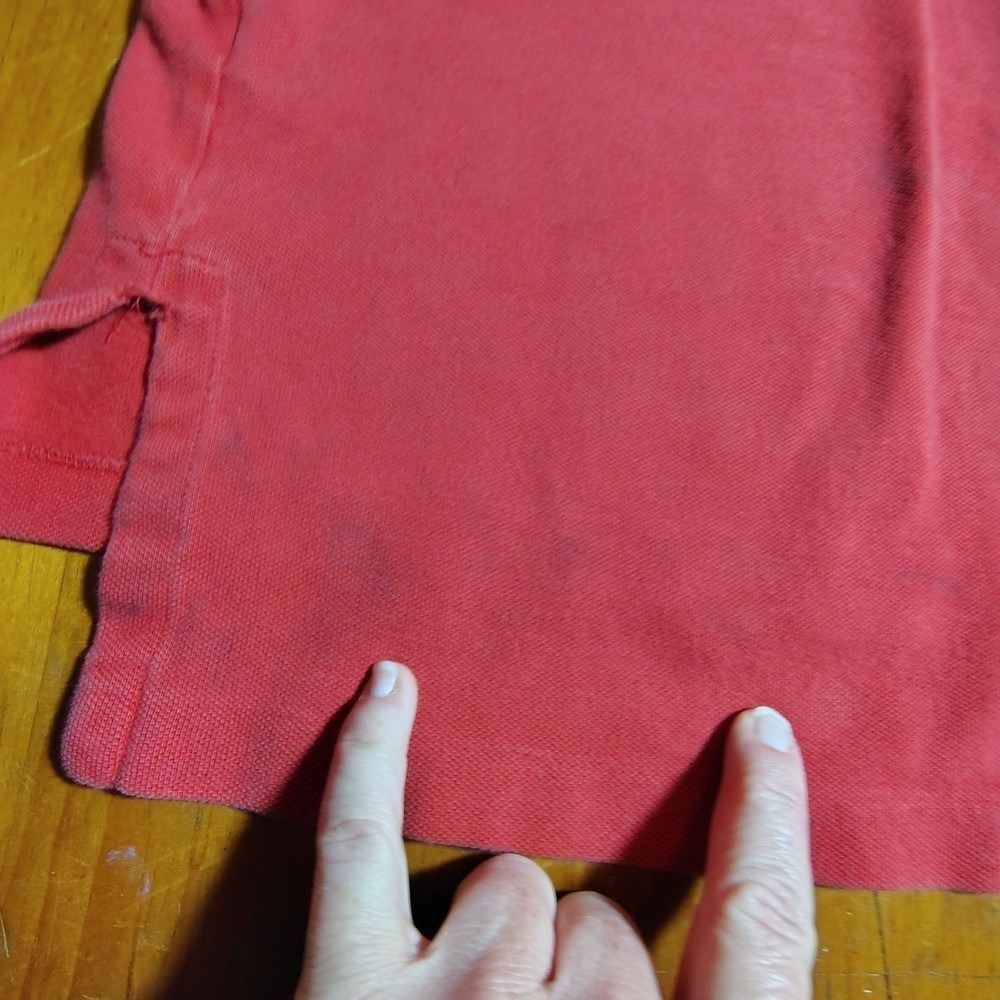 Polo Ralph Lauren USA American Flag Red Polo Shirt Mens Size M - Picture 5 of 10